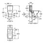 Унитаз-компакт Roca Debba A34P998000 с сидением Soft Close