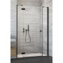Душові двері RADAWAY Essenza Black DWJS 110, 385030-54-01 L/R + 384090-54-01