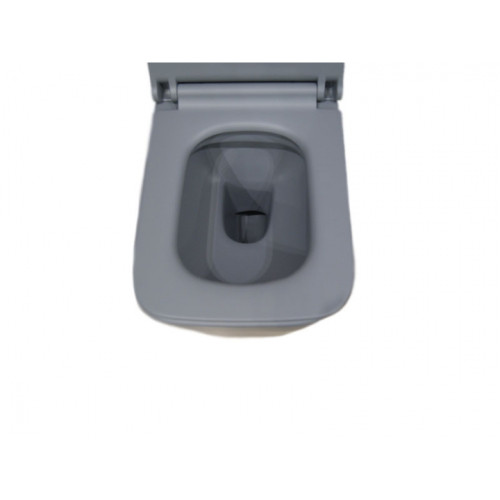 Унітаз підвісний Newarc Aqua 9423GR-M + сидіння з кришкою Duroplast SoftClose
