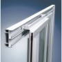 Стенка для душевой кабинки Ravak PIVOT PPS-90 Transparent, белый профиль, стекло, 90G70100Z1