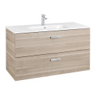 Тумба с умывальником 100 см Roca Victoria Basic, цвет береза, A855851422
