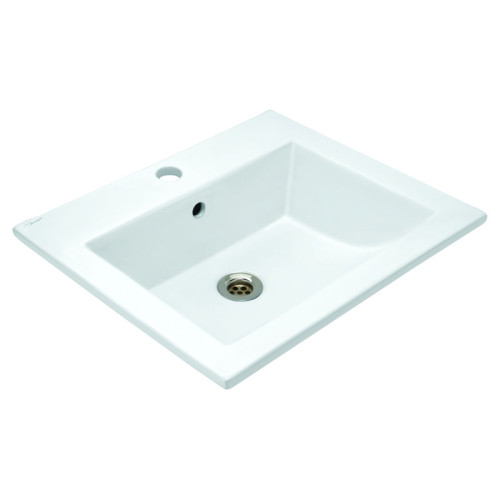 Раковина Jaquar Kubix F 50,5x43,5 см, прямокутна, KUS-WHT-35601