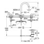 Змішувач для раковини Grohe Concetto L-Size, хром, 20216001