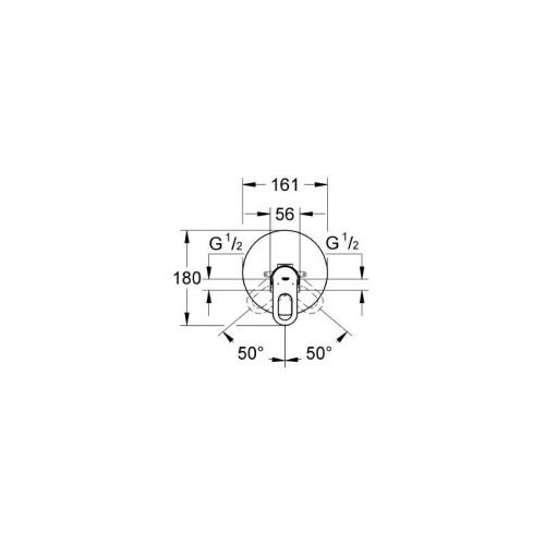 Змішувач для душу Grohe BauLoop, 29080000