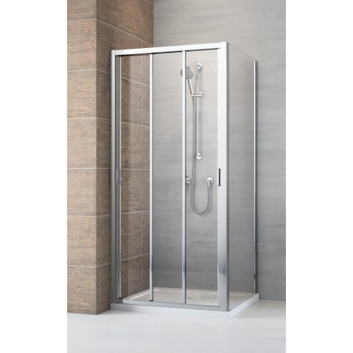 Душова кабіна без піддону RADAWAY Evo DW+S (90/75), 335090-01-01 + 336075-01-01