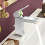 Змішувач одноважільний для раковини DN 15 S-Size Grohe EUROCUBE, хром, 23127000