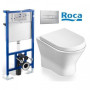 Кнопка змиву Roca IN-WALL подвійна PL2, хром, A890096001