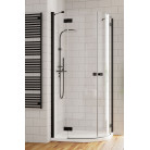 Душевая кабина без поддона RADAWAY Essenza New Black PDD (80/80), 385002-54-01 L/R + 385002-54-01 L/R