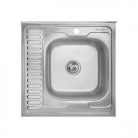 Кухонная мойка Imperial 6060 Decor квадратная, IMP6060R06DEC