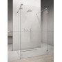 Перегородка для душа RADAWAY Walk-in Euphoria I (115,5), прозрачная, безопасное стекло, 383144-01-01 + 383160-01-01 + 383160-01-01