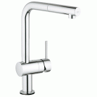 Сенсорный однорычажный смеситель для мойки 1/2“ Grohe MINTA Touch, хром (000)