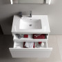 Тумба з раковиною LAUFEN PRO S 80 см Білий глянець 8179650001041+4834710964641