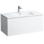 Тумба з раковиною LAUFEN PRO S 80 см Білий глянець 8179650001041+4834710964641