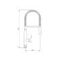 Кухонный смеситель Newarc Loft 921961N