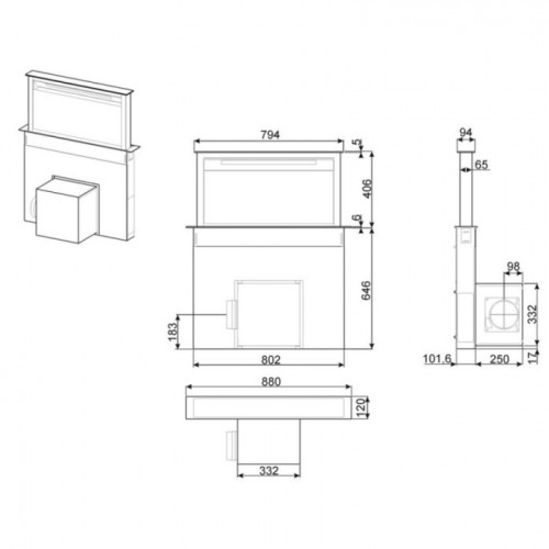 Вытяжка Apell Cappe CDD90VXE