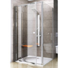 Стенка для душевой кабинки Ravak PIVOT PPS-100 Transparent, профиль полированный алюминий, 90GA0C00Z