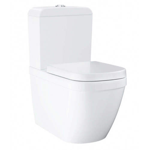 Напольный унитаз Grohe Euro Ceramic, с гигиеническим покрытием альпин-белый, 3933800H