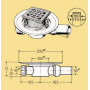 Трап VIEGA Advantix для ванной, горизонтальный D50 (557119)