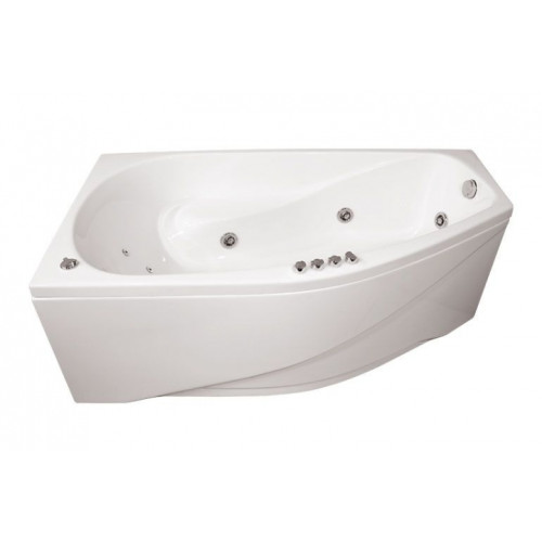 Гідромасажна ванна Triton Скарлет права 1670х960х580 (гідро+спинний)