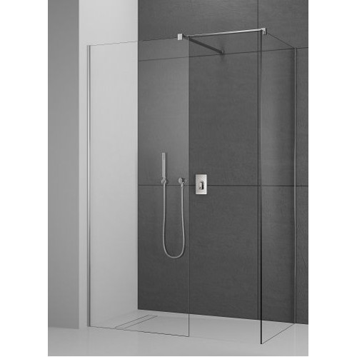 Перегородка для душа RADAWAY Walk-in Modo New III (50/50), прозрачная, безопасное стекло, 389054-01-01 + 389054-01-01