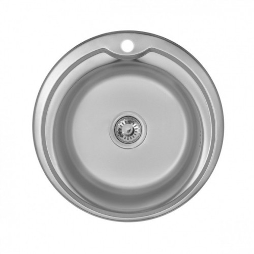 Кухонна мийка Imperial 510D Satin кругла, IMP510D06SAT