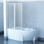 Шторы для ванны Ravak VSK2 ROSA - 150 L Transparent