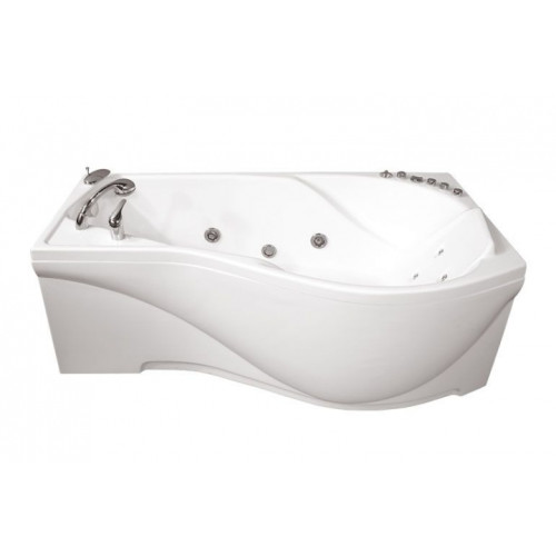 Гідромасажна ванна Triton Мішель ліва 1700х960х600 (гідро+спинний)