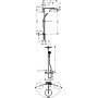 Душевая система Hansgrohe Raindance Select 300 Showerpipe, с термостатом, 27114000
