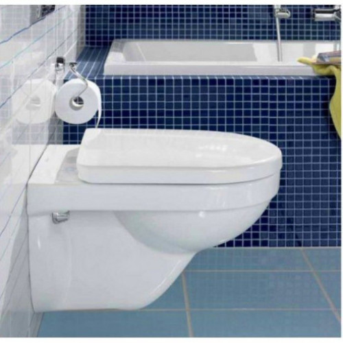 Комплект: Інсталяційна система Grohe Rapid SL + підвісний унітаз V&B O.Novo без обідка з кришкою + набір гігієнічного душу, 38770HR7