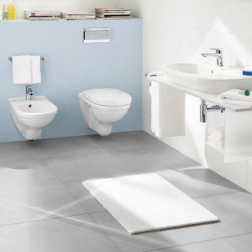 Комплект: Інсталяційна система Grohe Rapid SL + підвісний унітаз V&B O.Novo без обідка з кришкою + набір гігієнічного душу, 38770HR7