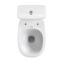Унитаз-компакт Cersanit ARTECO Clean ON 011, гориз. слив, нижний подвод + сиденье Дюропласт Soft Close, K667-056