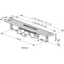 Душевой канал RAVAK RUNWAY 750, X01622
