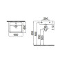 Умивальник Idevit Halley 3201-0455 60 см