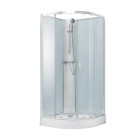 Душевая кабина без крыши с мелким поддоном VOLLE OLIVIA 90x90x205 см, 11-88-173