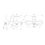 Смеситель для ванны IMPRESE GRAFIKY ZMK041807040