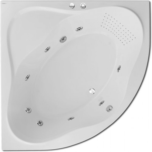 Гидромассажная Ванна Ravak ROSA II Thai SPA Base 160x105 асимметричная правая (панель+опора+креплени