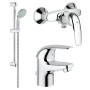 Набір змішувачів GROHE Euroeco 123232S (23262000 + 32740000 + 27598000)