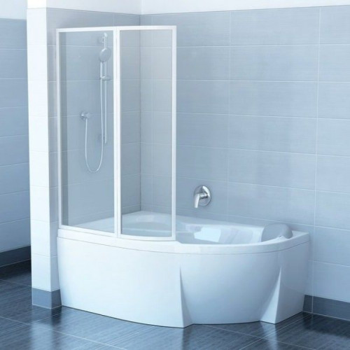 Шторка для ванны Ravak VSK2 ROSA - 150 L Rain, 76L8010041