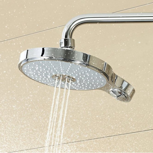 Верхній душ з душовим кронштейном Grohe Power&Soul Cosmopolitan 190 (26172000)