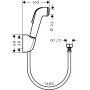 Гигиенический душ HANSGROHE Porter,белый цвет 32122000