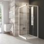 Душовий куточок Ravak BLIX BLRV2-80 білий+transparent, 1LV40100Z1
