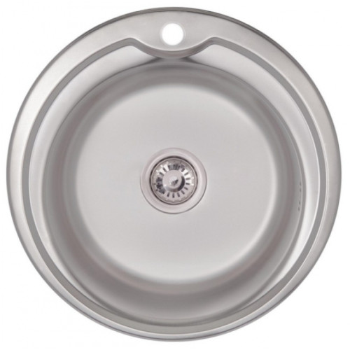 Мийка кухонна 510-D Satin 0,6 мм (LIDZ510D06SAT)