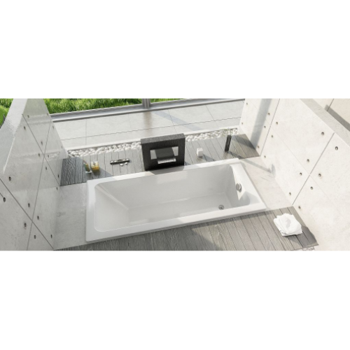 Ванна прямоугольная Duravit D-Code 170x75, без ножек, 700100000000000