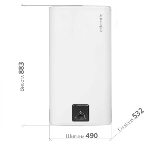 Водонагреватель Atlantic Steatite Cube VM 100 S4 C 1500W, - 861312