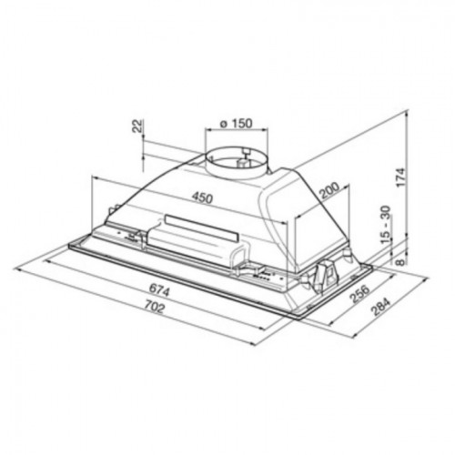 Вытяжка Apell Cappe CI70E