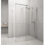 Перегородка для душа RADAWAY Walk-in Euphoria III (80/80), прозрачная, безопасное стекло, 383130-01-01 + 383120-01-01 + 383160-01-01