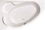 Ванна Cersanit KALIOPE 153 X 100 асимметричная Левая с ножками S301-024