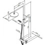 Душова система з термостатом AM.PM Like ShowerSpot F0780400
