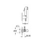 Комплект гигиенического душа Grohe Trigger Spray с вентилем 27514000
