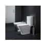 Унитаз-компакт Roca The GAP горизонтальный выпуск+сиденье Duroplast, soft-close, A34947800W